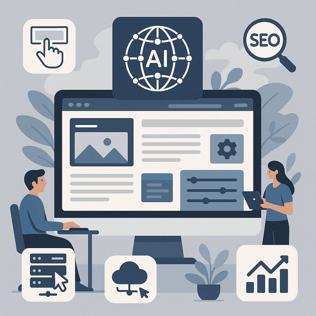Demystifying AI Website Builders: How They Work and What to Expect