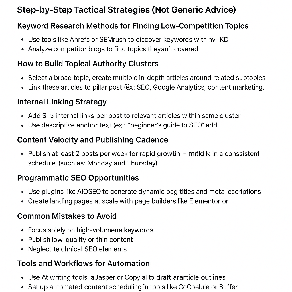 Mastering WordPress Traffic Growth: Advanced Strategies for Sustainable Scaling
