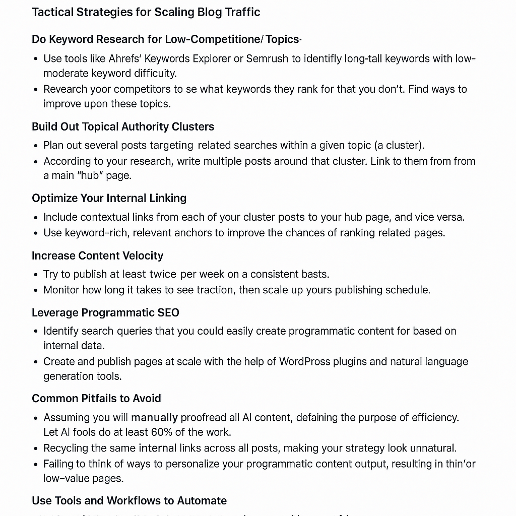Mastering Advanced WordPress Traffic Scaling: Tactical SEO Strategies for Serious Site Builders
